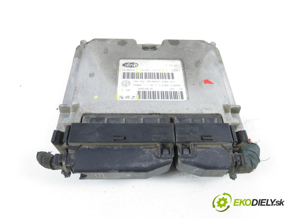 FIAT PANDA (169_) HB 2003 40,00 1.1 54 - 187 A1.000 1108,00 Riadiaca jednotka Motor IAW4AFSM ; 55196259 ; 6160112301