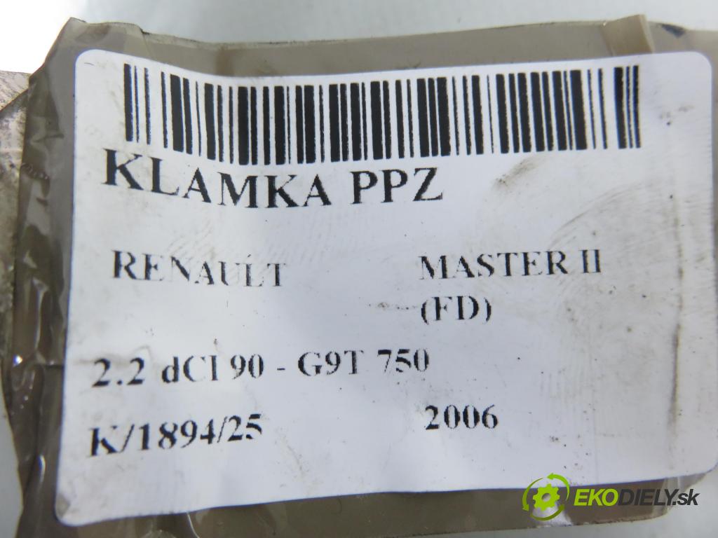 RENAULT MASTER II Skrzynia (FD) FURGON 2006 66,00 2.2 dCI 90 - G9T 750 2188,00 klika 7700352489