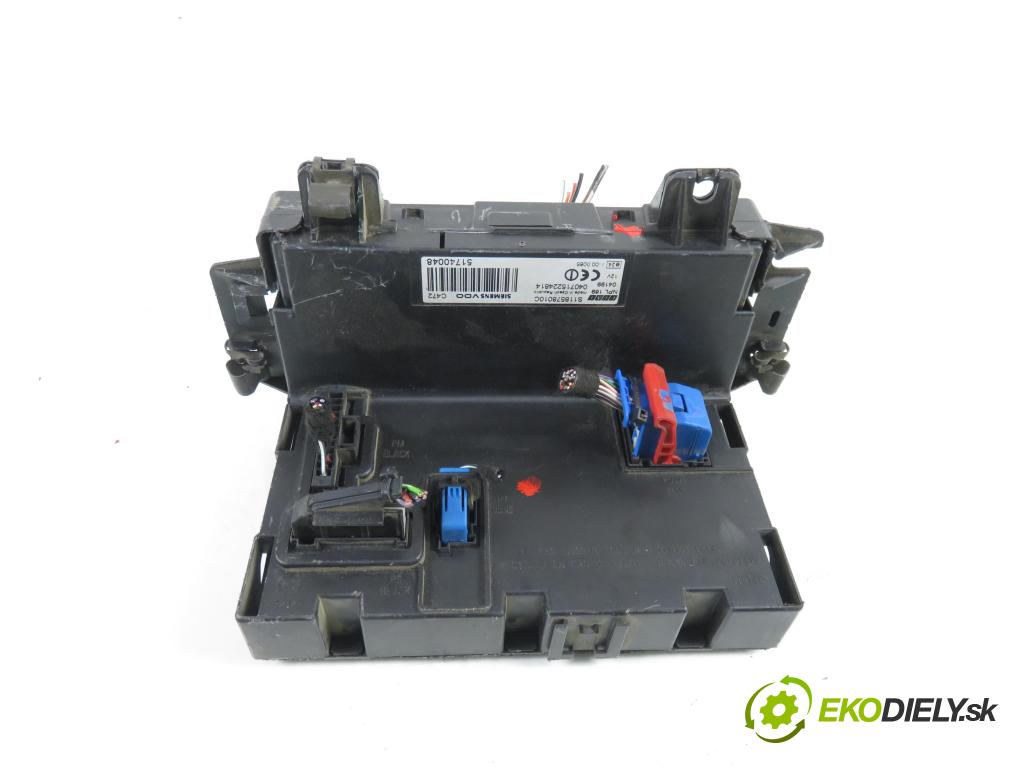 FIAT PANDA (169_) HB 2003 40,00 1.1 54 - 187 A1.000 1108,00 MODUL BSI 51740048 ; S118578010C