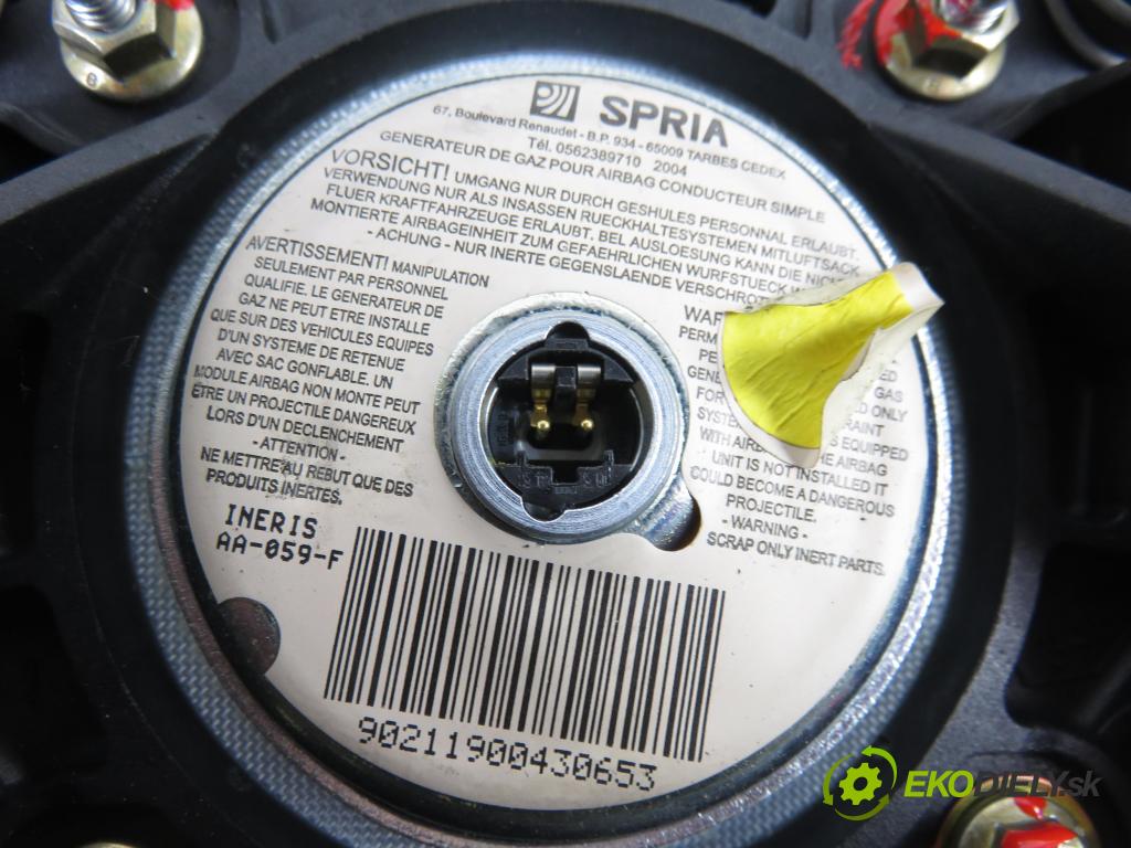 RENAULT MASTER II Skrzynia (FD) FURGON 2006 66,00 2.2 dCI 90 - G9T 750 2188,00 AirBag air BAG volantu 8200188632