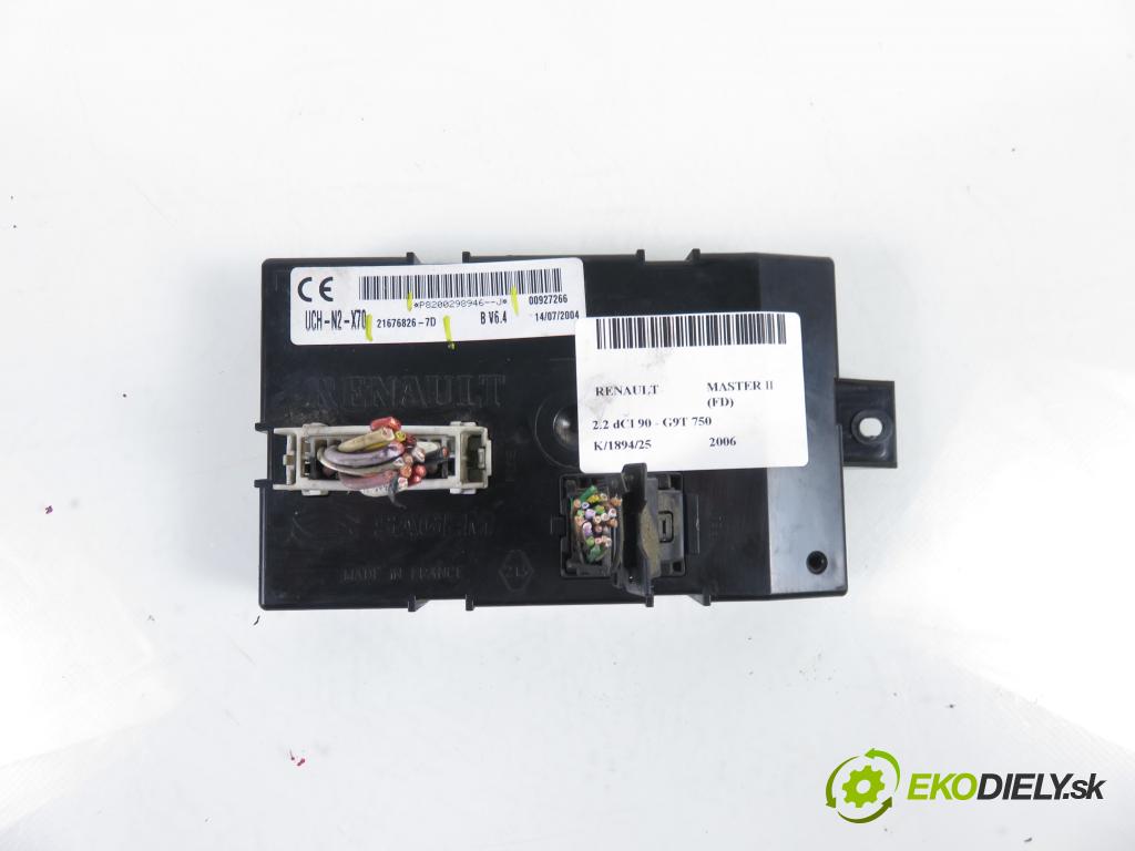 RENAULT MASTER II Skrzynia (FD) FURGON 2006 66,00 2.2 dCI 90 - G9T 750 2188,00 MODUL 8200298946J ; P8200298946J ; 216768267D