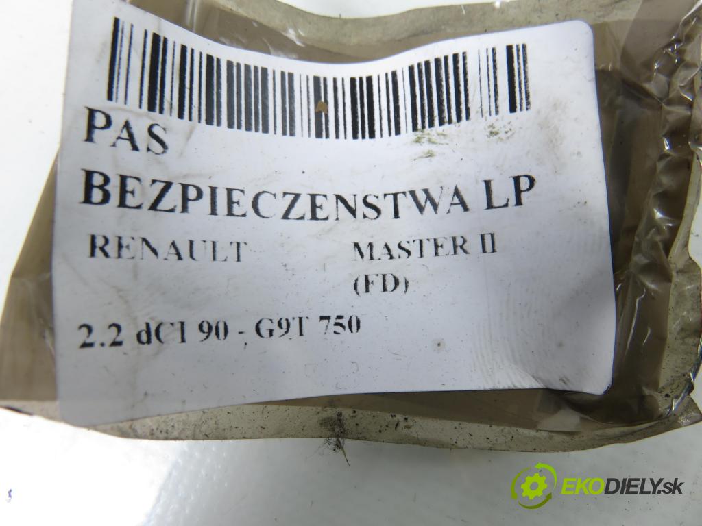 RENAULT MASTER II Skrzynia (FD) FURGON 2006 66,00 2.2 dCI 90 - G9T 750 2188,00 Držiak bezpečnostný LP 33042276