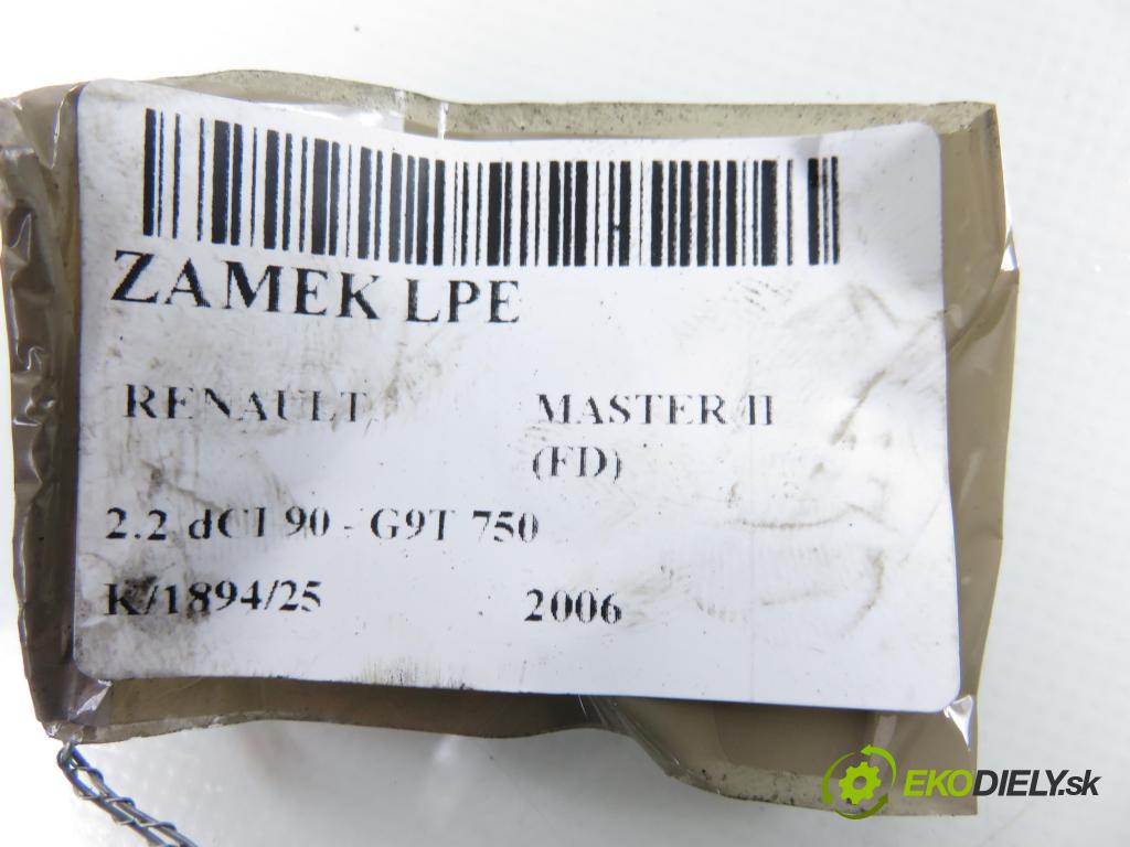 RENAULT MASTER II Skrzynia (FD) FURGON 2006 66,00 2.2 dCI 90 - G9T 750 2188,00 zámok 