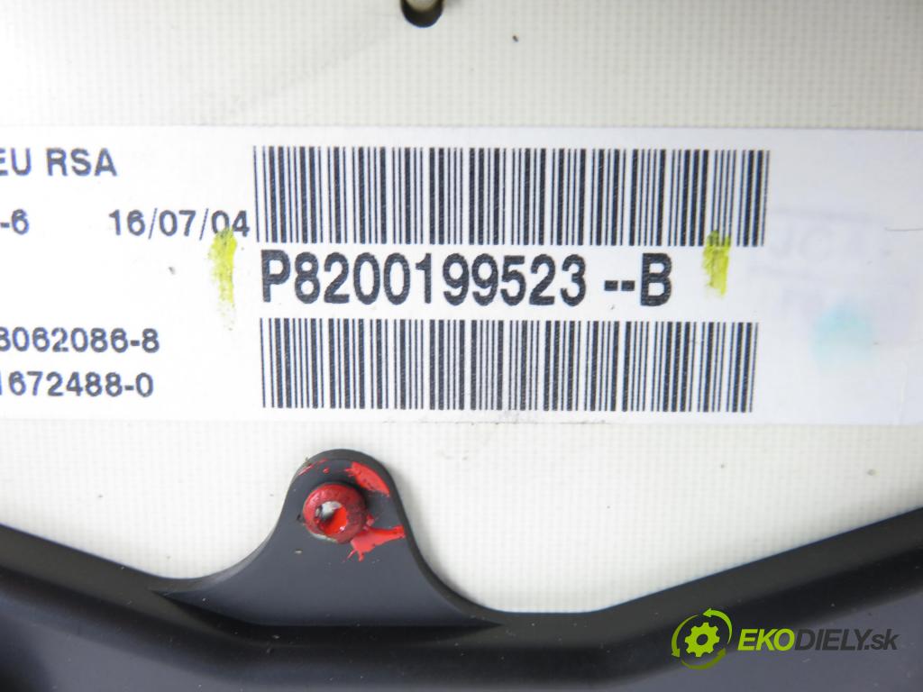RENAULT MASTER II Skrzynia (FD) FURGON 2006 66,00 2.2 dCI 90 - G9T 750 2188,00 Prístrojovka elektrický P8200199523B