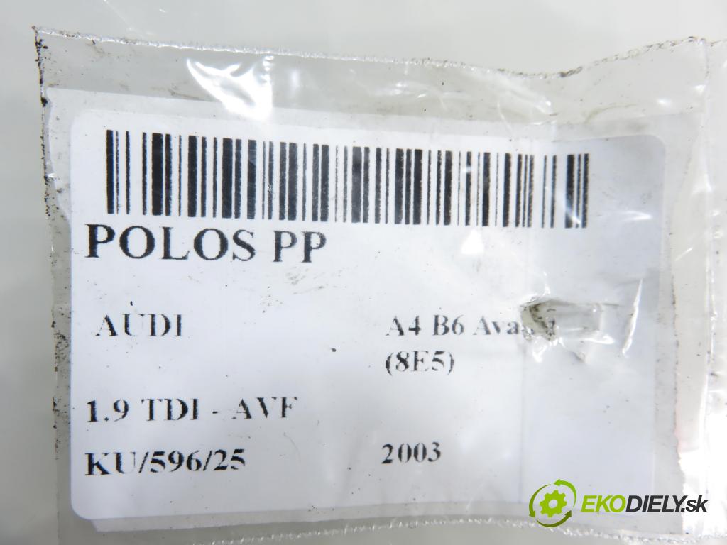 AUDI A4 Avant (8E5, B6) KOMBI 2003 96,00 1.9 TDI PD 130 - AVF 1896,00 Poloos PP 8E0407272S
