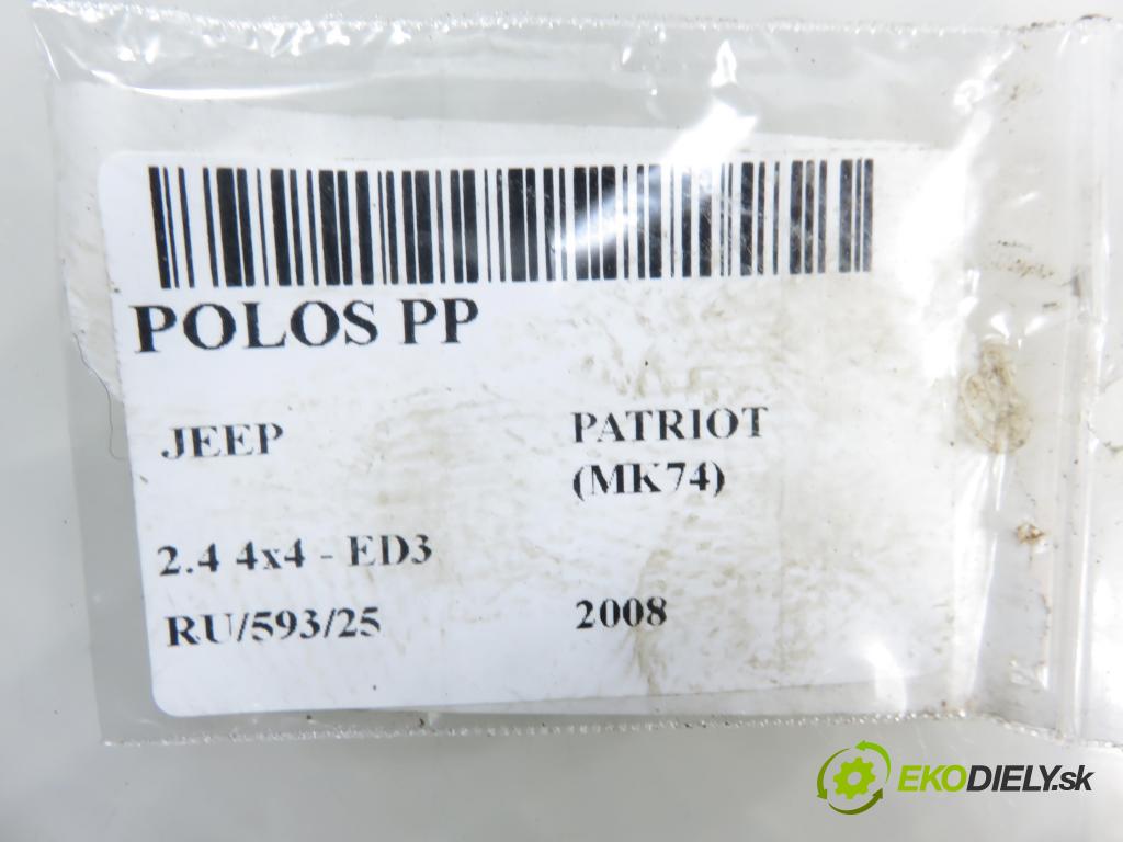 JEEP PATRIOT (MK74) SUV 2008 125,00 2.4 4x4 - 170 DOHC 16V Dual VVT (ED3) 2360,00 Poloos PP 