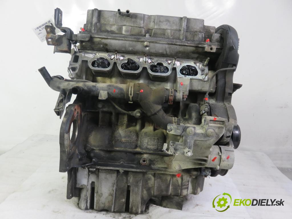 OPEL MERIVA A nadwozie wielkoprzestrzenne (MPV) (X03) HB 2006 92,00 1.8 - Z 18 XE 1796,00 Motor benz. Z18XE