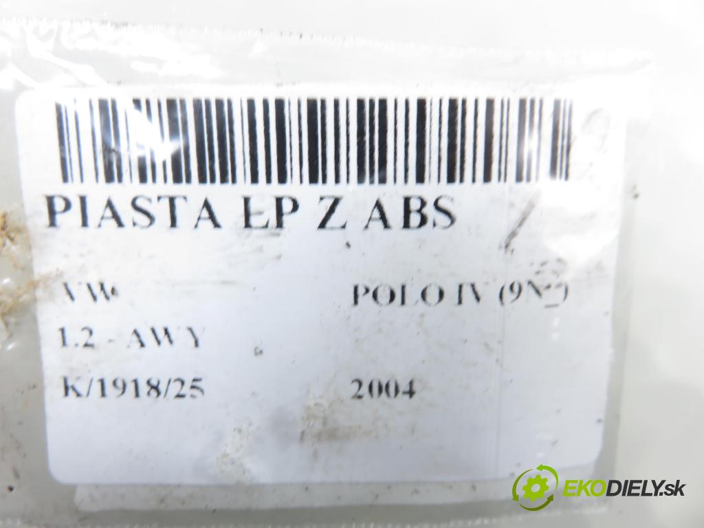 VW POLO (9N_) HB 2004 40,00 1.2 6V 54 - AWY 1198,00 náboj LP ABS