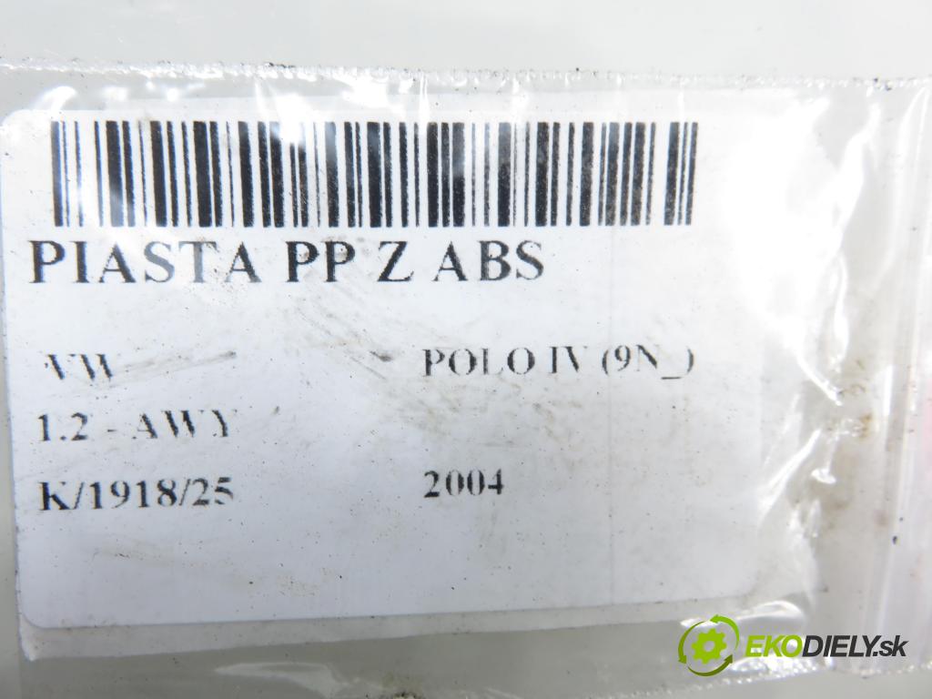 VW POLO (9N_) HB 2004 40,00 1.2 6V 54 - AWY 1198,00 náboj PP ABS