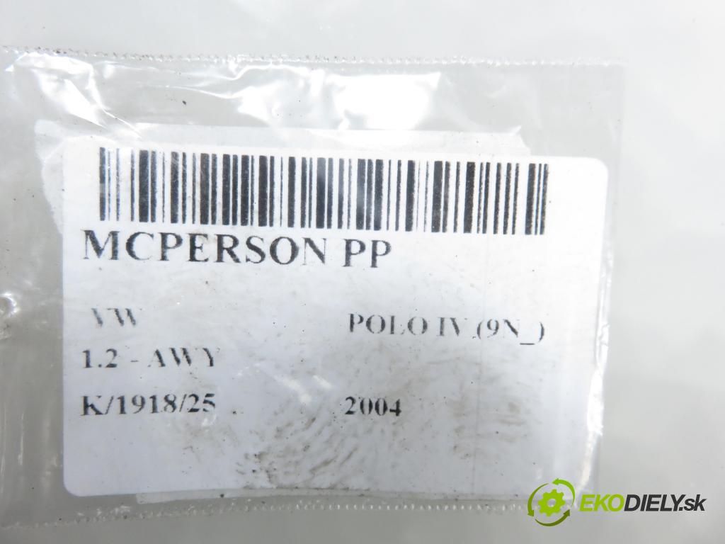 VW POLO (9N_) HB 2004 40,00 1.2 6V 54 - AWY 1198,00 MCPERSON PP