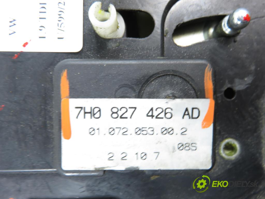 VW CADDY III Variant (2KB, 2KJ, 2CB, 2CJ) KOMBIVAN 2007 77,00 1.9 TDI PD 105 1896,00 Kľučka dverí kufor 7H0827426AD