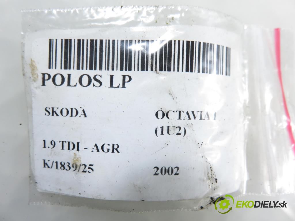 SKODA OCTAVIA I (1U2) LIFTBACK 2002 66,00 1.9 TDI 90- AGR 1896,00 Poloos LP