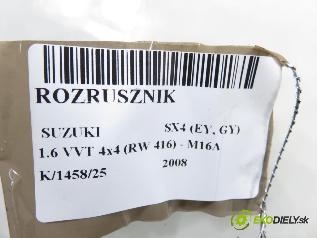 SUZUKI SX4 (EY, GY) CROSSOVER 2008 79,00 1.6 VVT 4x4 (RW 416) 107 - M16A 1586,00 Štartér  (Štartér)
