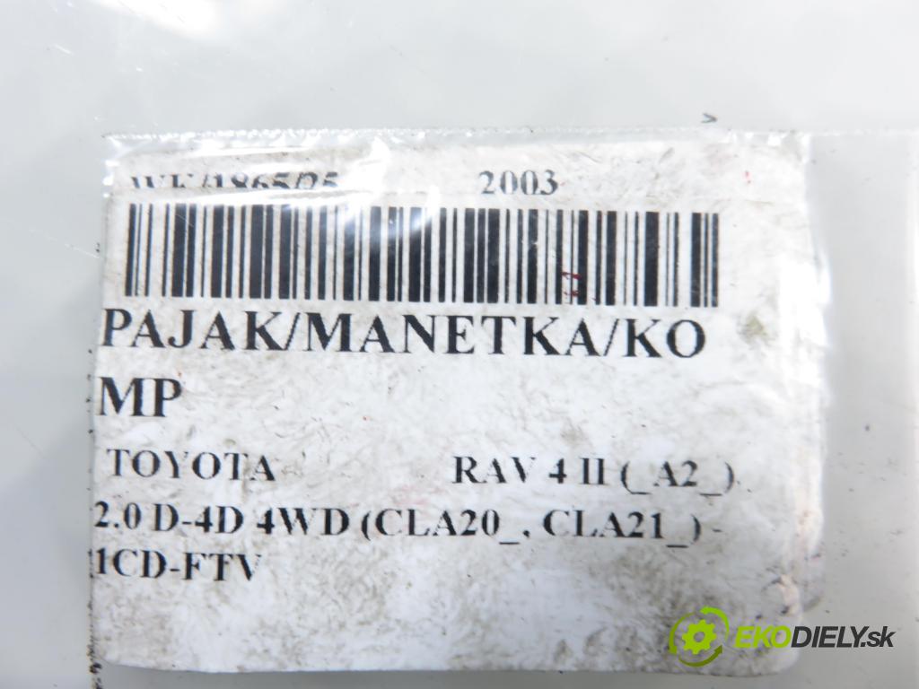 TOYOTA RAV 4 II (_A2_) SUV 2003 85,00 2.0 D-4D 4WD 116 - 1CD-FTV 1995,00 / páčka ľavá strana