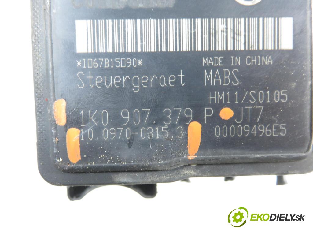 VW CADDY III Variant (2KB, 2KJ, 2CB, 2CJ) KOMBIVAN 2007 77,00 1.9 TDI PD 105 1896,00 Pumpa ABS 1K0907379P ; 10097003153 (Pumpa ABS)