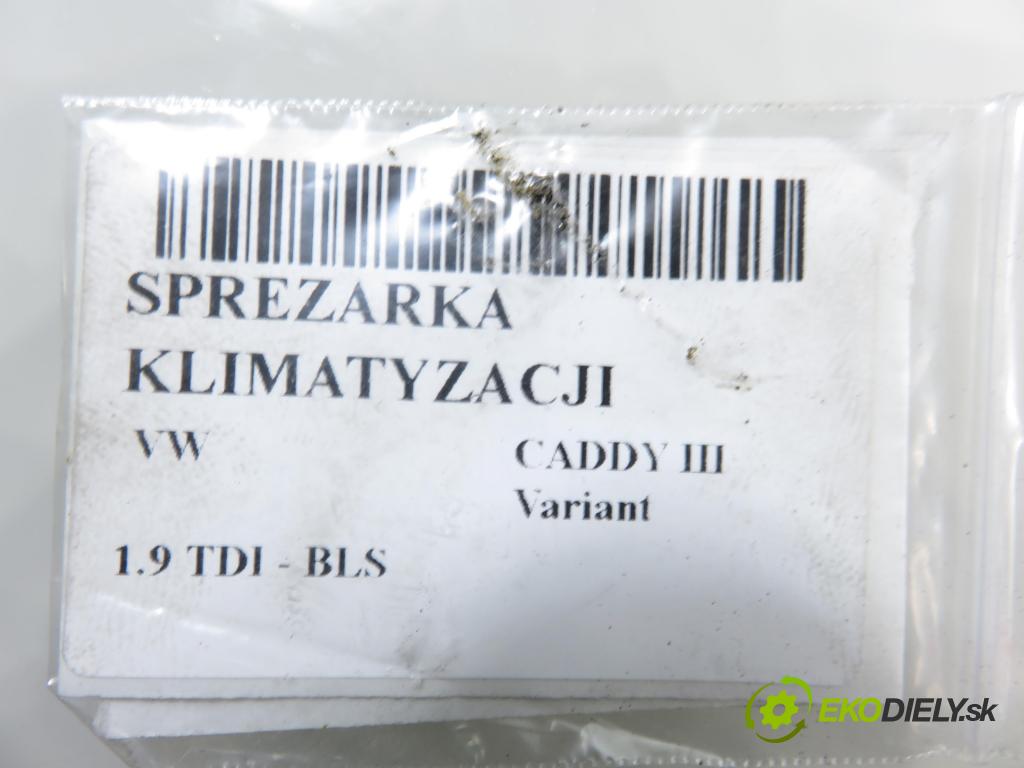 VW CADDY III Variant (2KB, 2KJ, 2CB, 2CJ) KOMBIVAN 2007 77,00 1.9 TDI PD 105 1896,00 KOMPRESOR: klimatizace 1K0820859F (Kompresor klimatizace)