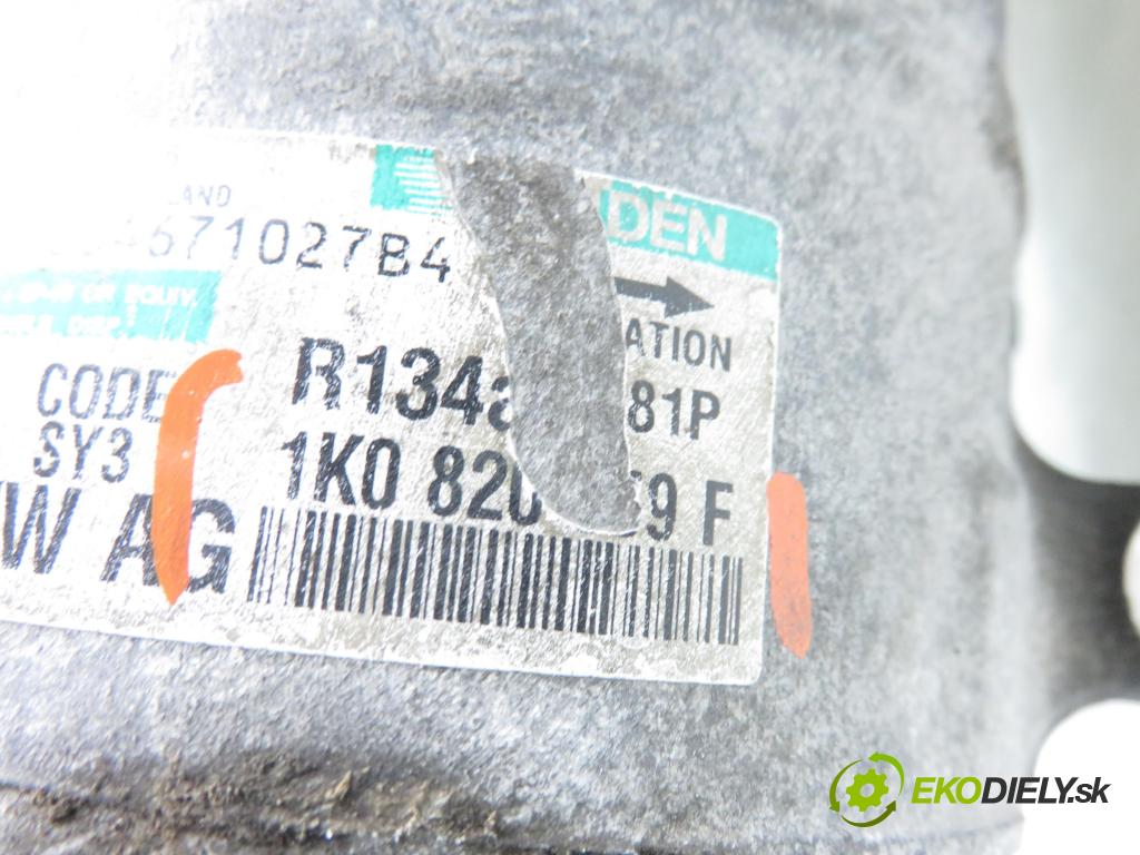VW CADDY III Variant (2KB, 2KJ, 2CB, 2CJ) KOMBIVAN 2007 77,00 1.9 TDI PD 105 1896,00 KOMPRESOR: klimatizace 1K0820859F (Kompresor klimatizace)