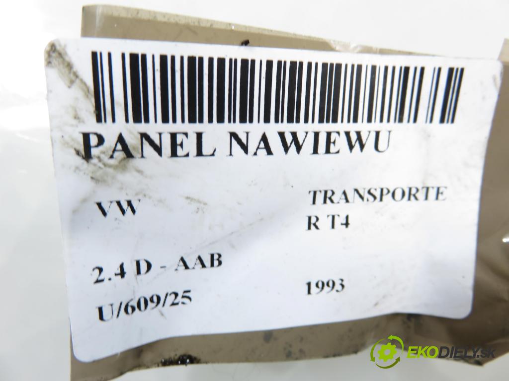 VW TRANSPORTER IV Platforma / podwozie (70E, 70L, 70M, 7DE, 7DL KABINA/PLATFORMA 1993 57,00 2.4 D 78 - AAB 2370,00 Panel kúrenia 321819045C