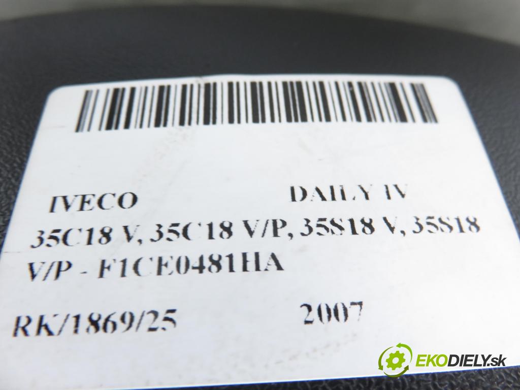 IVECO DAILY IV Skrzynia FURGON 2007 130,00 35C18 V, 35C18 V/P, 35S18 V, 35S18 V/P - F1CE0481H 2998,00 AirBag air BAG volantu 504149358