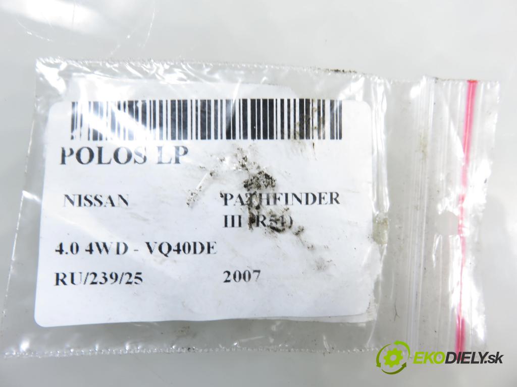NISSAN PATHFINDER III (R51) TERENOWY 2007 198,00 4.0 4WD 269 - VQ40DE 3954,00 Poloos LP 