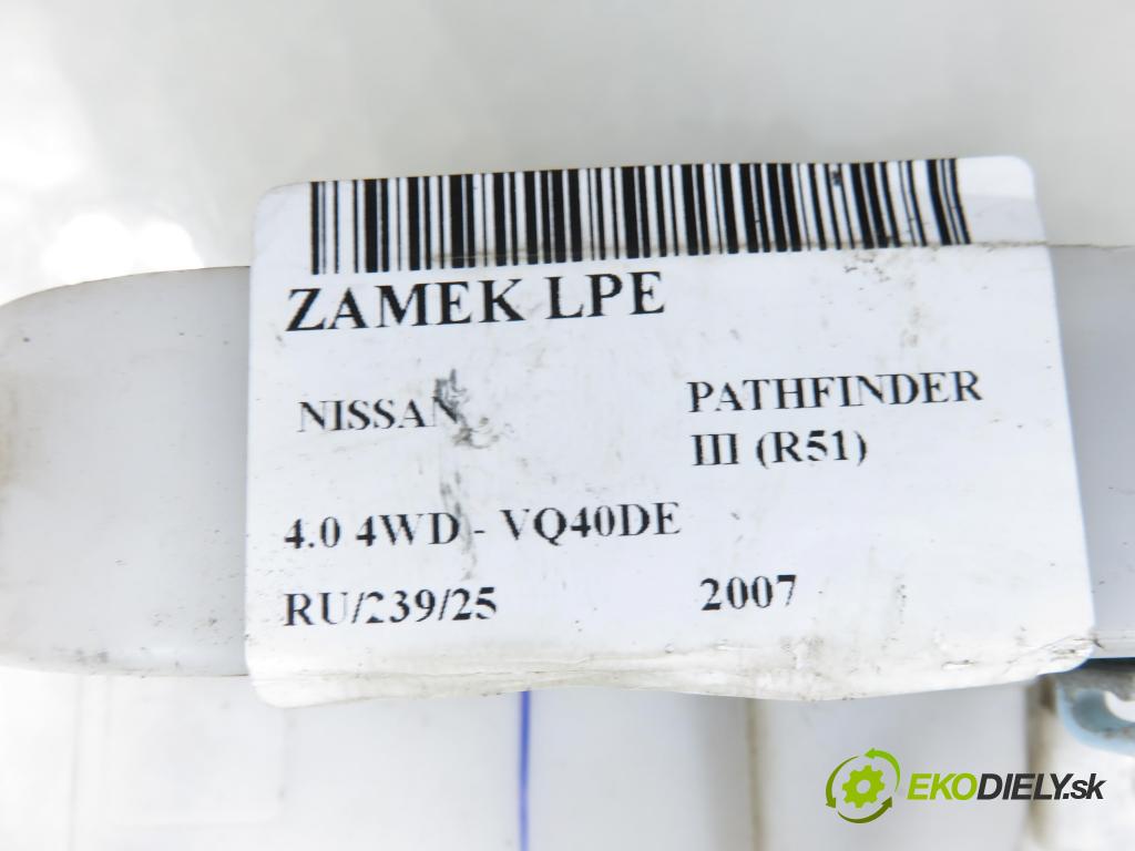 NISSAN PATHFINDER III (R51) TERENOWY 2007 198,00 4.0 4WD 269 - VQ40DE 3954,00 zámok