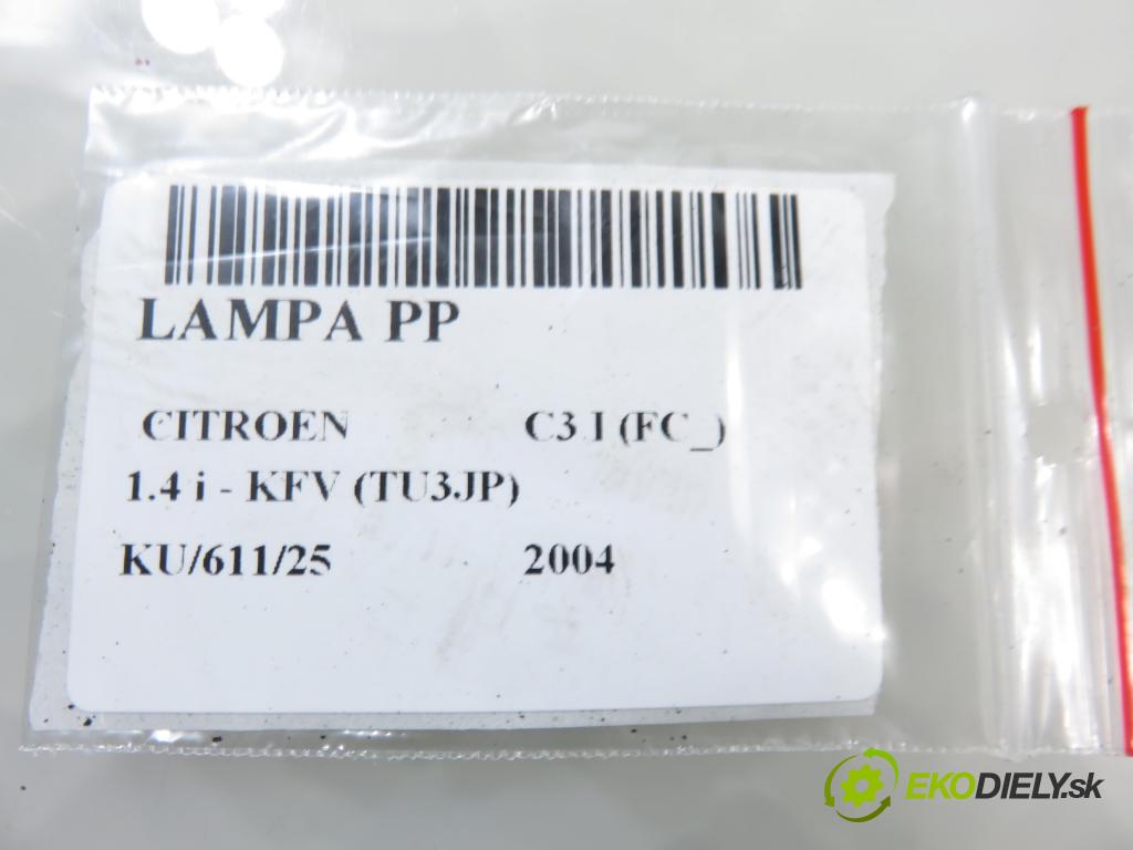 CITROEN C3 I (FC_) HB 2004 54,00 1.4 i - KFV (TU3JP) 1360,00 Svetlo PP 