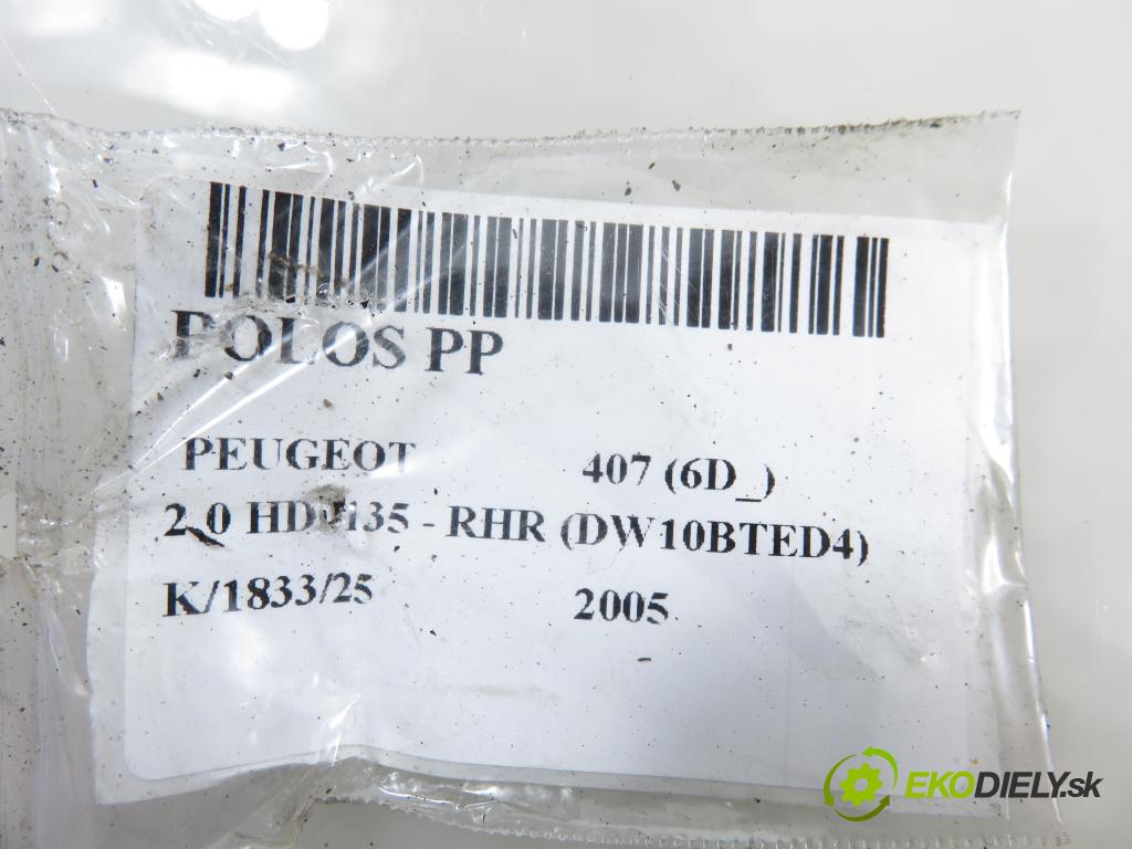 PEUGEOT 407 (6D_) SEDAN 2005 100,00 2.0 HDi 135 - RHR 1997,00 Poloos PP