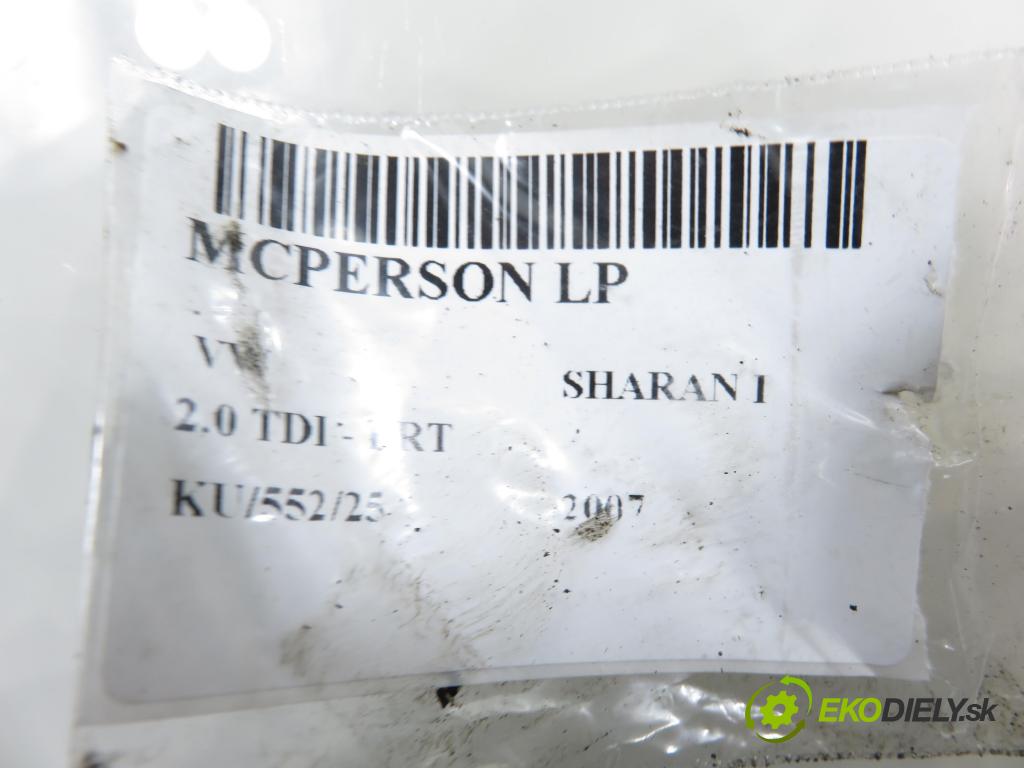VW SHARAN (7M8, 7M9, 7M6) MINIVAN 2007 103,00 2.0 TDI - BRT 1968,00 MCPERSON LP