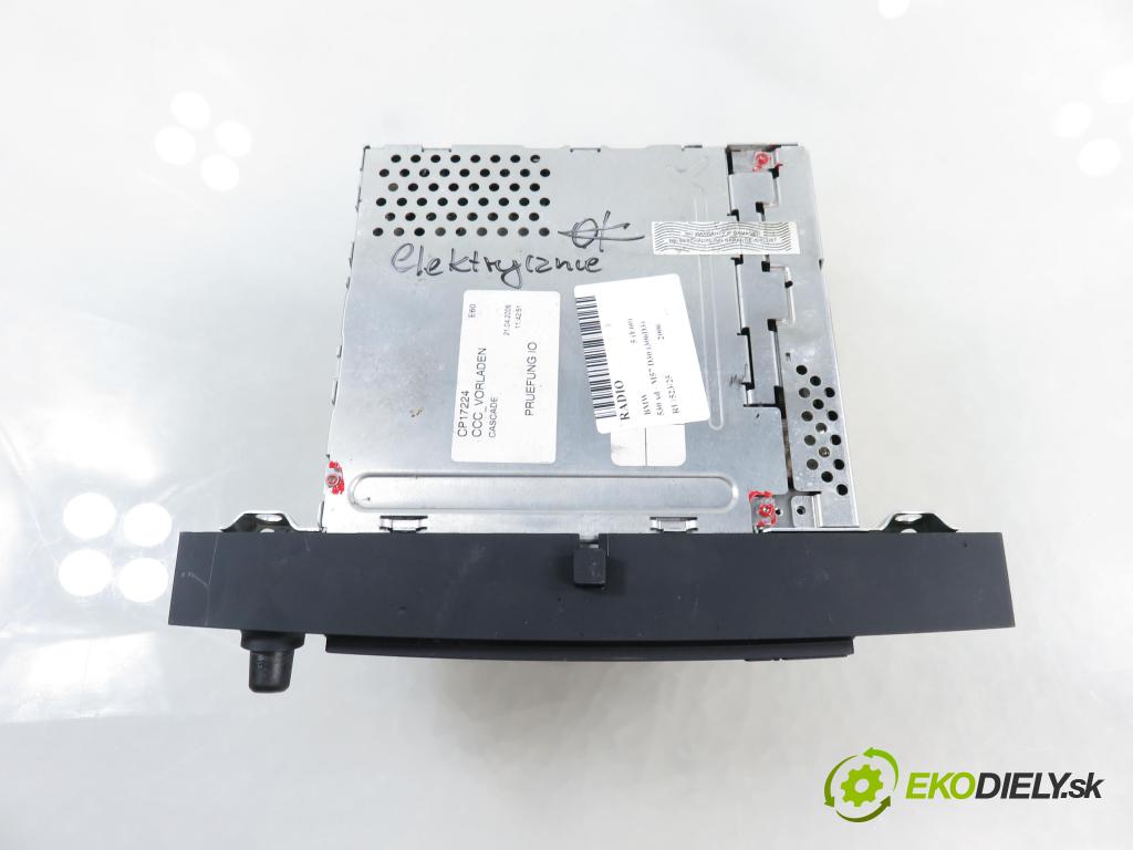 BMW 5 (E60) SEDAN 2006 170,00 530 xd 231 - M57 D30 (306D3) 2993,00 RADIO CD 9117559