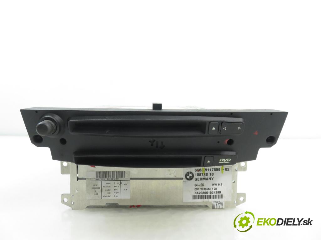 BMW 5 (E60) SEDAN 2006 170,00 530 xd 231 - M57 D30 (306D3) 2993,00 RADIO CD 9117559