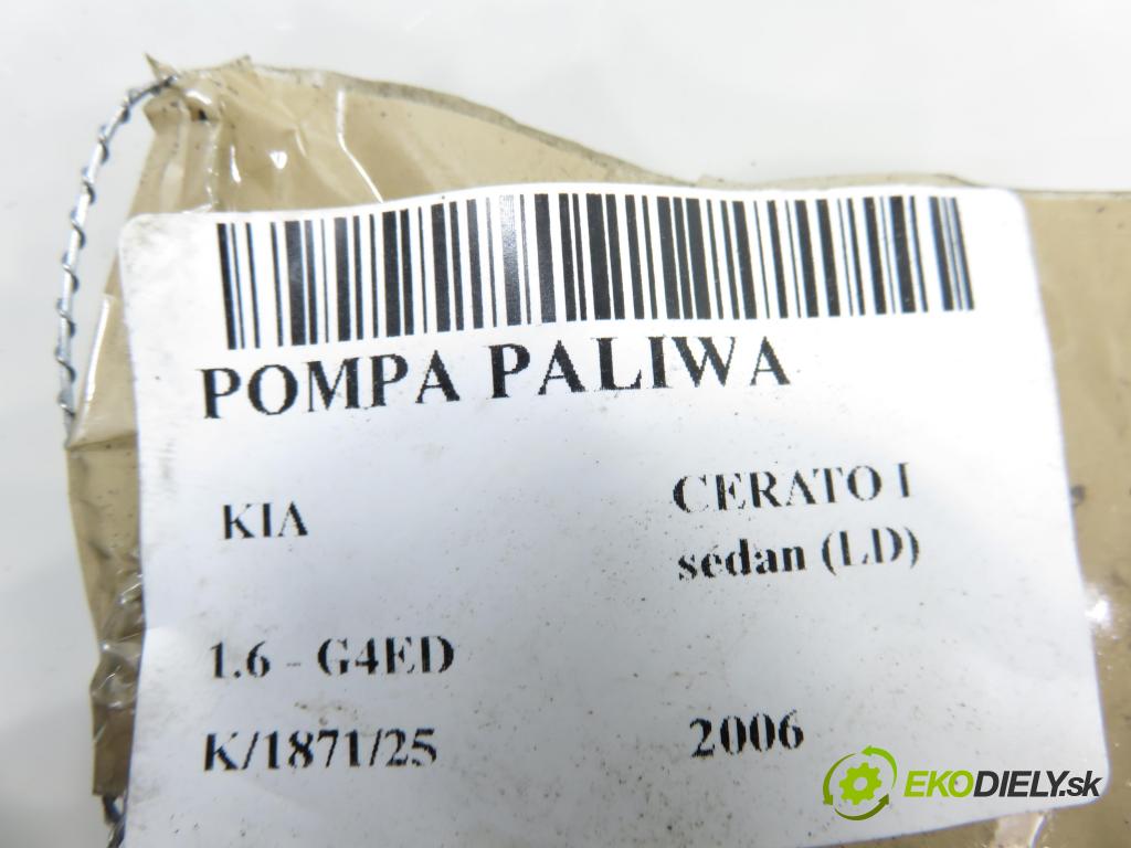 KIA CERATO I sedan (LD) SEDAN 2006 0,00 1.6 - G4ED 1599,00 Pumpa paliva 311102F000