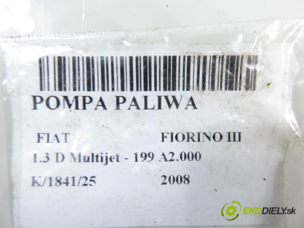 FIAT FIORINO nadwozie zamknięte / kombi (225_) FURGON 2008 55,00 1.3 D Multijet 1248,00 Pumpa paliva 0580303116 ; 51831894