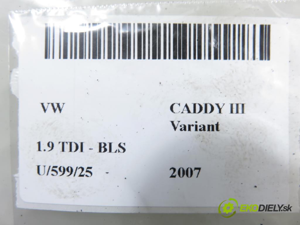 VW CADDY III Variant (2KB, 2KJ, 2CB, 2CJ) KOMBIVAN 2007 77,00 1.9 TDI PD 105 1896,00 Mechanizmus okien 2K1837752BS ; 1K0959792J ; 1T0959702D