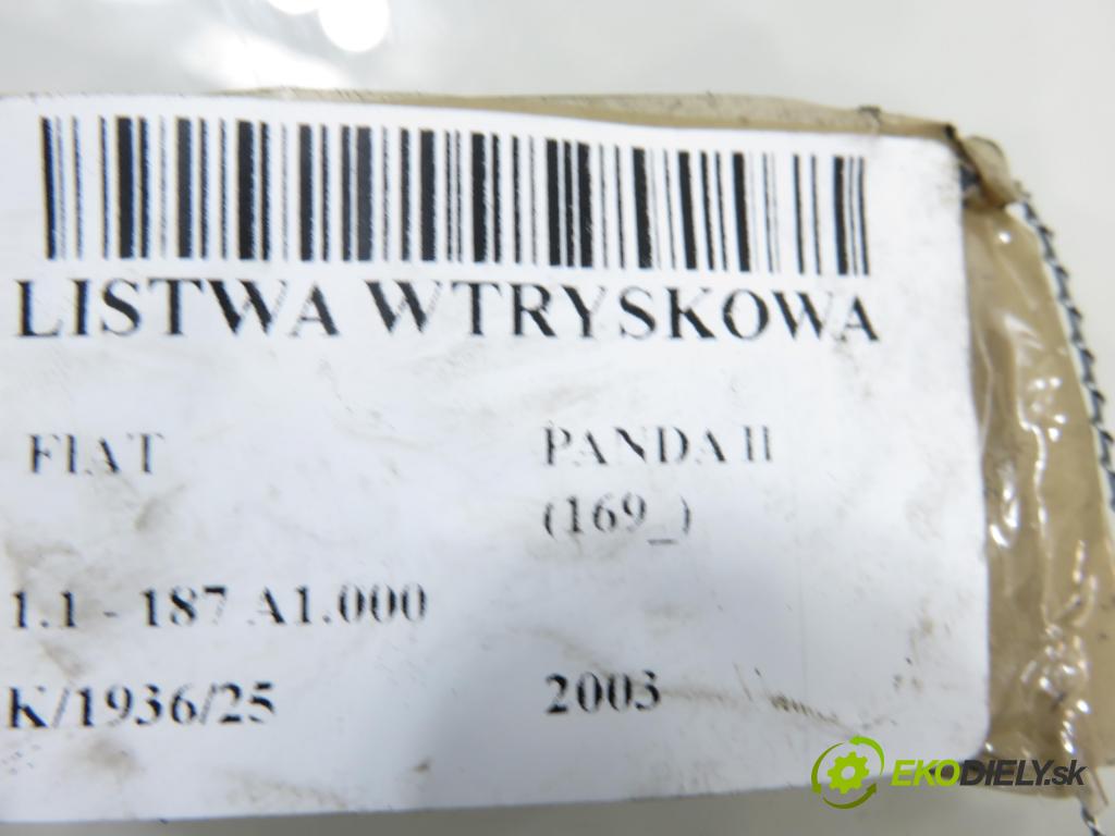 FIAT PANDA (169_) HB 2003 40,00 1.1 54 - 187 A1.000 1108,00 Lišta vstrekovacia IWP095 ; 3219018301 (Vstrekovacia lišta)
