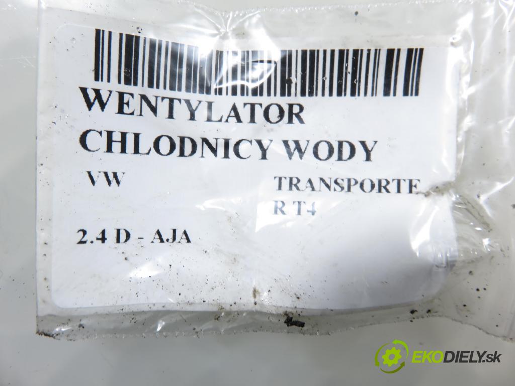 VW TRANSPORTER IV Platforma / podwozie (70E, 70L, 70M, 7DE, 7DL KABINA/PLATFORMA 1998 55,00 2.4 D - AJA 2370,00 Ventilátor chladič vody 701121207C ; 701121205L
