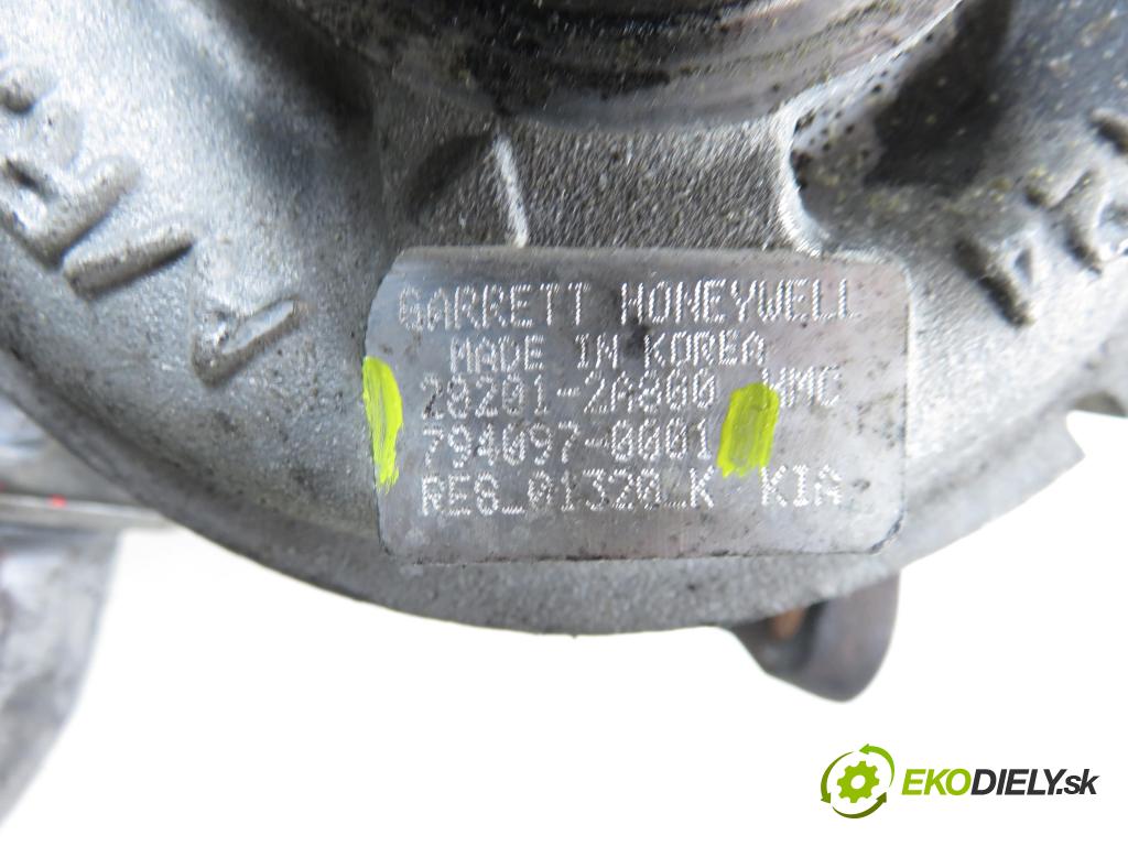 HYUNDAI i40 CW (VF) KOMBI 2014 100,00 1.7 CRDi 136 - D4FD 1685,00 Turbodúchadlo 282012A000 ; 7940970001 (Turbodúchadlo (kompletné))