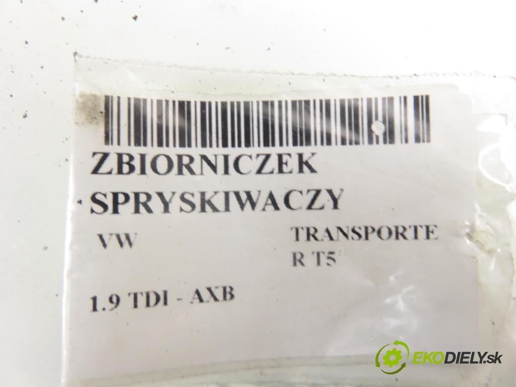 VW TRANSPORTER V Skrzynia (7HA, 7HH, 7EA, 7EH) FURGON 2005 77,00 1.9 TDI PD 105 - AXB 1896,00 Nádržka ostrekovačov 7H0955453G ; 7H0955463A (Kľučka dverí ostatné)