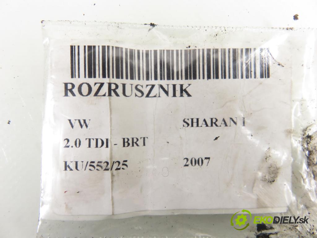 VW SHARAN (7M8, 7M9, 7M6) MINIVAN 2007 103,00 2.0 TDI - BRT 1968,00 Štartér S0248 (Štartér)