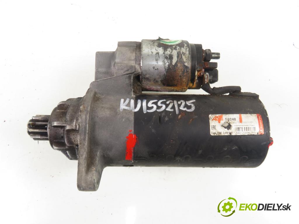 VW SHARAN (7M8, 7M9, 7M6) MINIVAN 2007 103,00 2.0 TDI - BRT 1968,00 Štartér S0248 (Štartér)