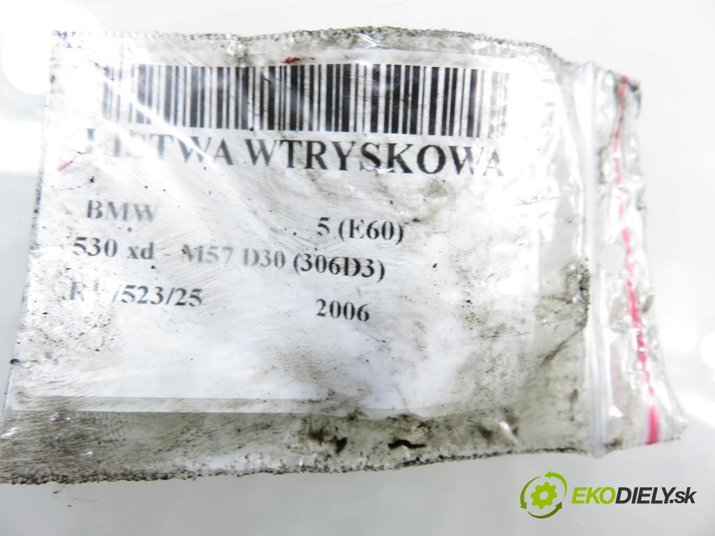 BMW 5 (E60) SEDAN 2006 170,00 530 xd 231 - M57 D30 (306D3) 2993,00 lišta vstřikovací 7795514 ; 0445216015 ; 0281002738 (Vstřikovací lišta)