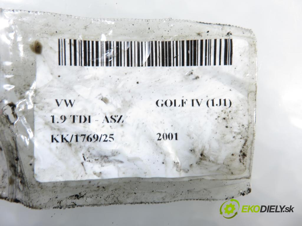 VW GOLF IV (1J1) HB 2001 96,00 1.9 TDI - ASZ 1896,00 vstříkovač 038130073AL ; 0414720039 (Vstřikovač paliva)