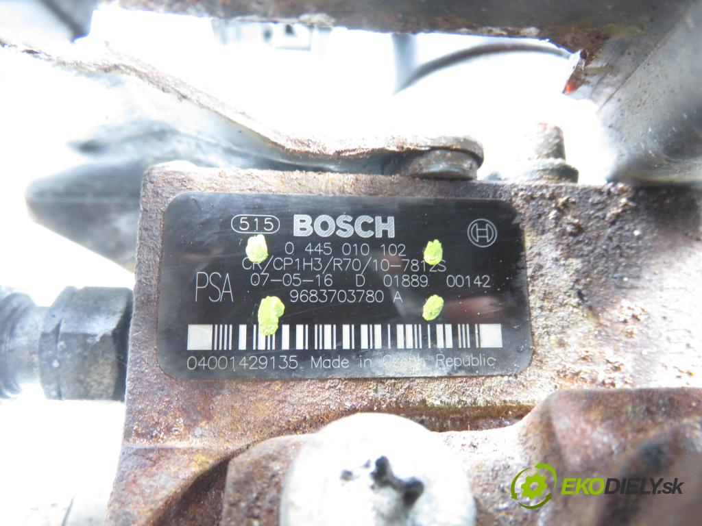 PEUGEOT PARTNER Combispace (5F) KOMBIVAN 2006 66,00 1.6 HDi 90 - 9HX 1560,00 Pumpa vysokého tlaku 0445010102 ; 9683703780A