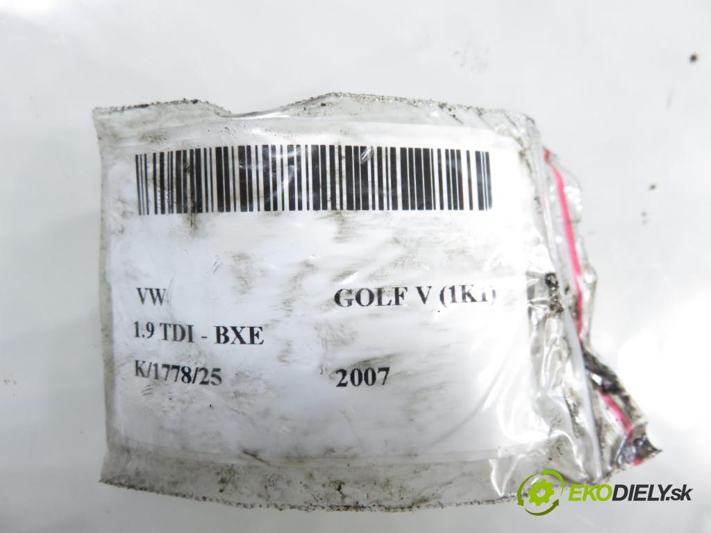 VW GOLF V (1K1) HB 2007 77,00 1.9 TDI - BXE 1896,00 Vstrekovač 038130073AG ; 0414720215 (Vstrekovač paliva)