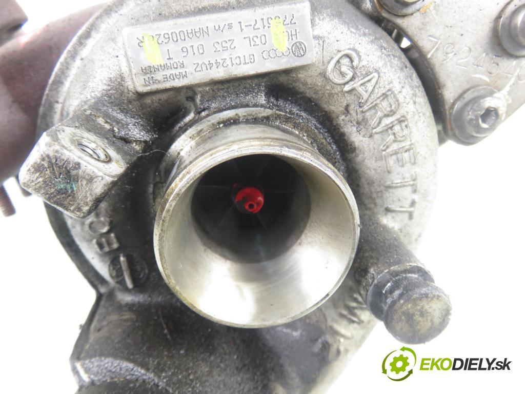 VW GOLF VI Variant (AJ5) KOMBI 2010 77,00 1.6 TDI - CAYC 1598,00 Turbodúchadlo 03L253016T (Turbodúchadlo (kompletné))