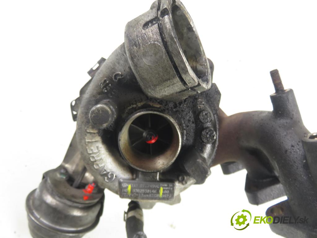 VW PASSAT B6 (3C2) SEDAN 2007 125,00 2.0 TDI - BMR 1968,00 Turbodúchadlo 03G253014K (Turbodúchadlo (kompletné))