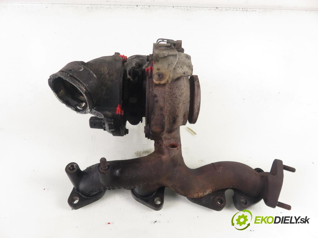 VW PASSAT B6 (3C2) SEDAN 2007 125,00 2.0 TDI - BMR 1968,00 Turbodúchadlo 03G253014K (Turbodúchadlo (kompletné))