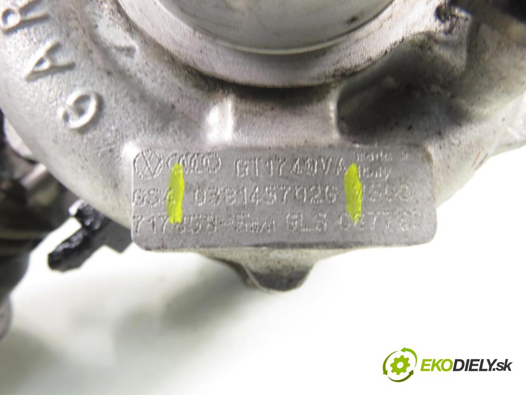 AUDI A4 (8E2, B6) SEDAN 2004 96,00 1.9 TDI PD 130 1896,00 Turbodúchadlo 038145702G (Turbodúchadlo (kompletné))