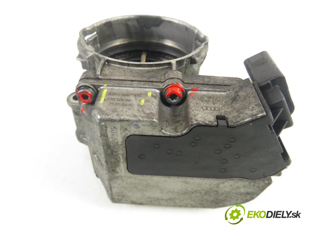 VW GOLF V (1K1) HB 2007 77,00 1.9 TDI - BXE 1896,00 Škrtiaca klapka 03G128063C ; A2C53099815 (Škrtiaca klapka)