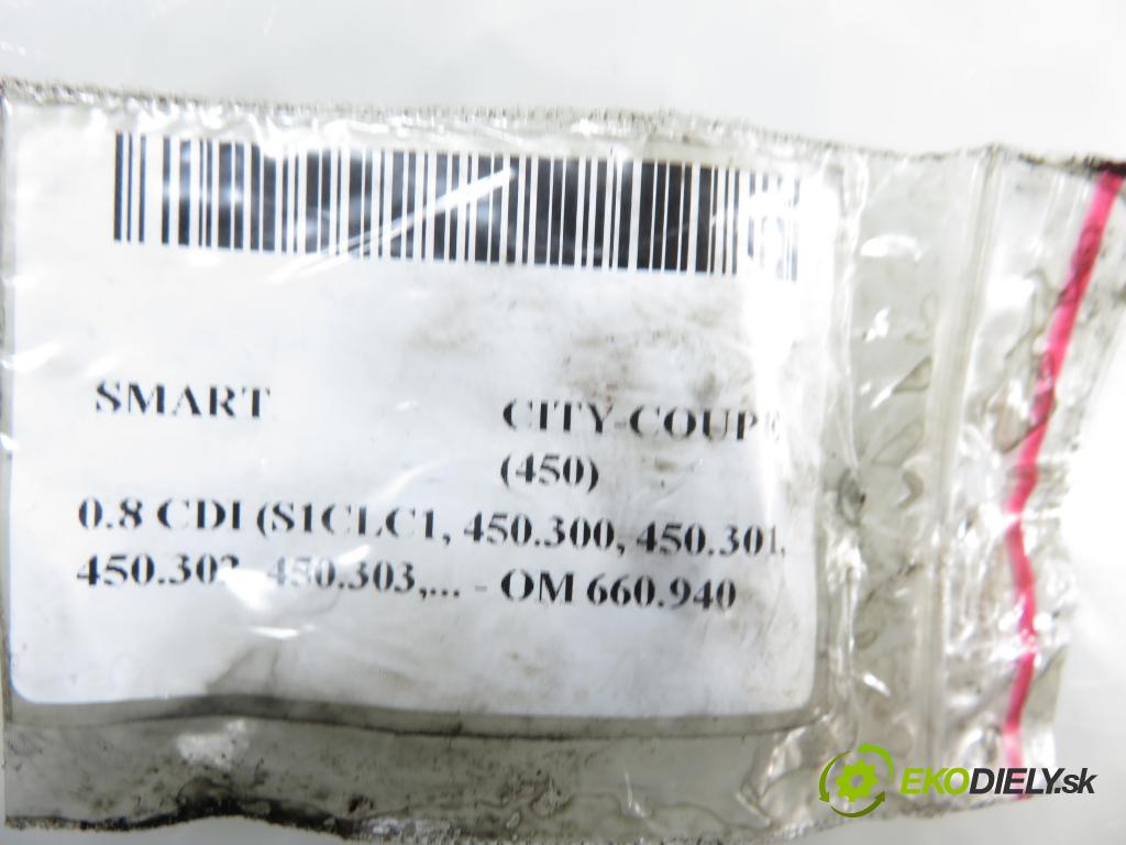 SMART CITY-COUPE (450) HB 2001 30,00 0.8 CDI R3 41 - OM 660.940 799,00 vstrekovač 0445110023 ; 6600700187 (Vstrekovač paliva)