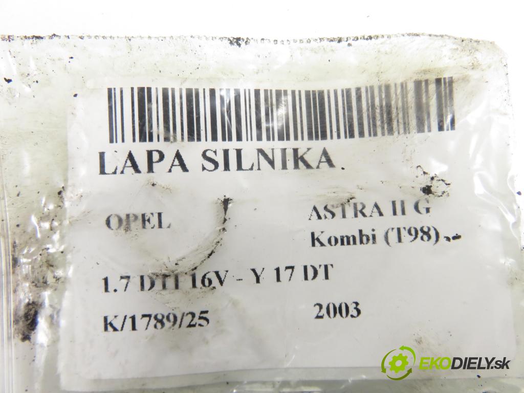 OPEL ASTRA G Kombi (T98) KOMBI 2003 55,00 1.7 DTI 16V - Y 17 DT 1686,00 Uchytenie alternátora 897222554 ; 897184928
